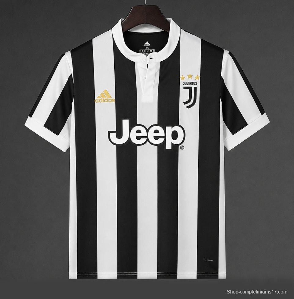 Retro 17/18 Juventus Home Jersey