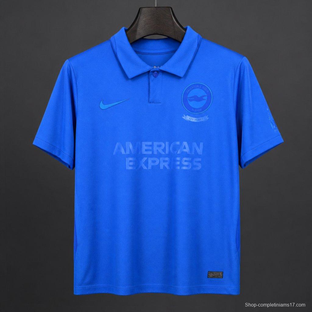 26/27 Brighton Hove Albion Blue 125th Anniversary