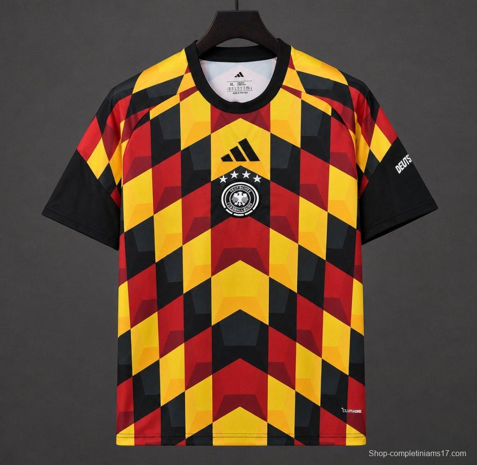 2026 Germany Black/Multi Pre-Match Jersey