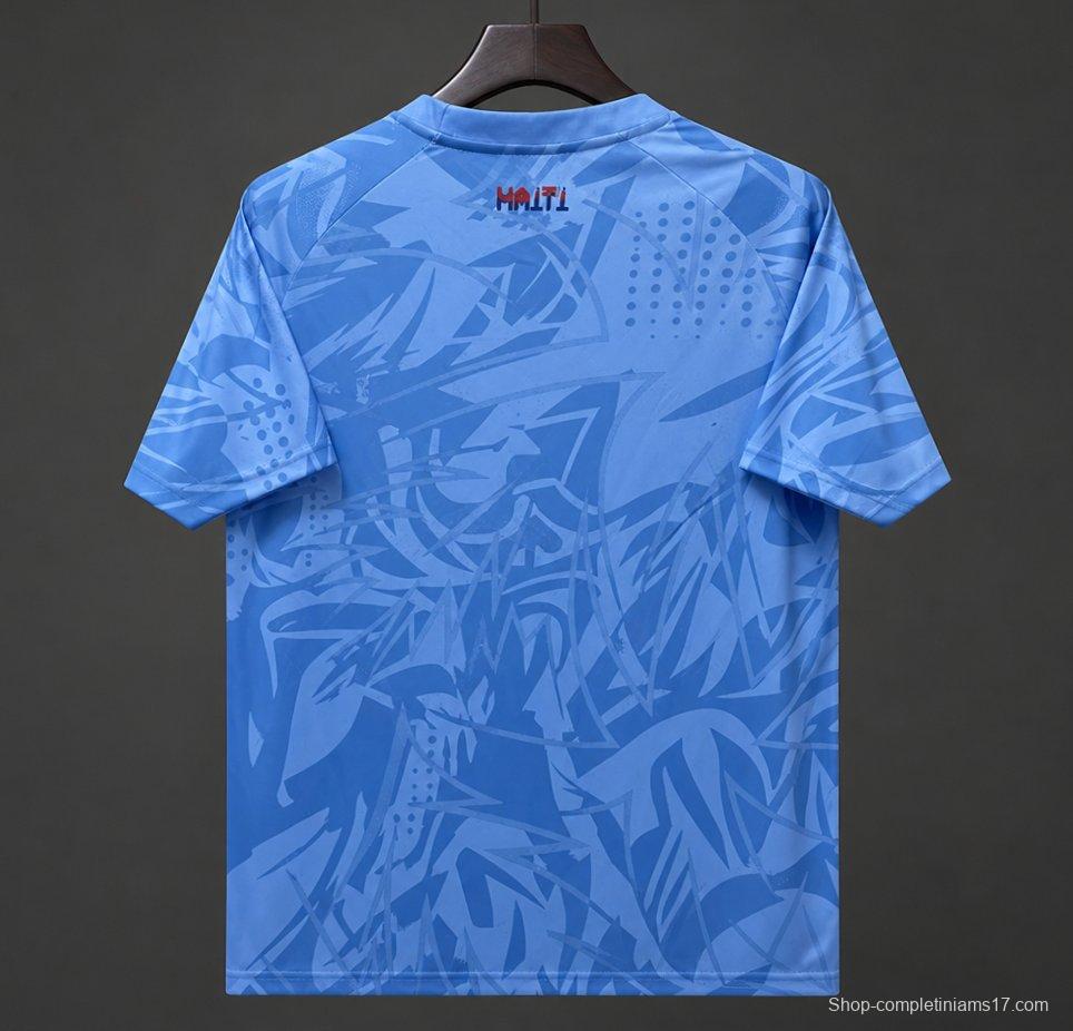 2026 Haiti Goalkeeper Sky Blue Jersey