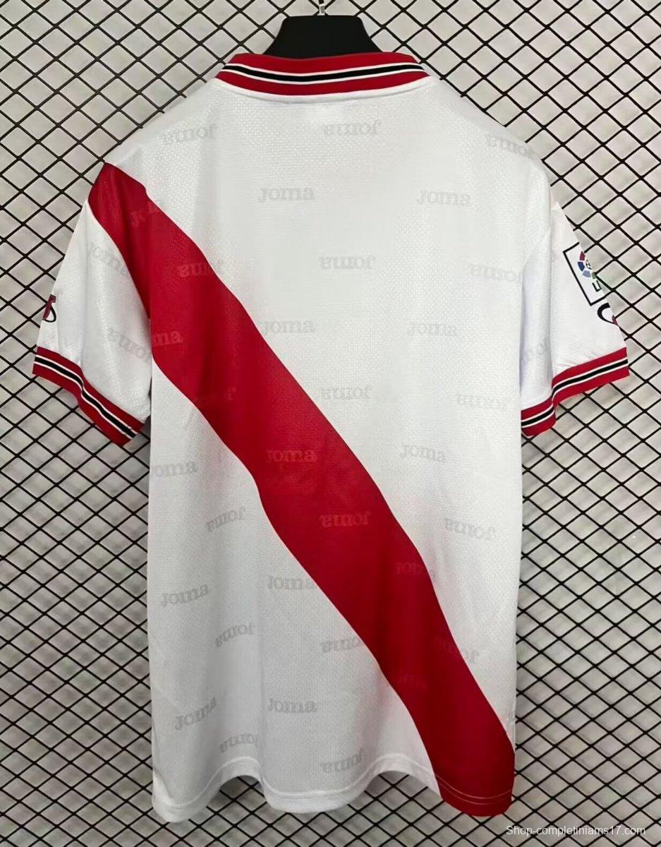 Retro 99/00 Rayo Vallecano Home Jersey