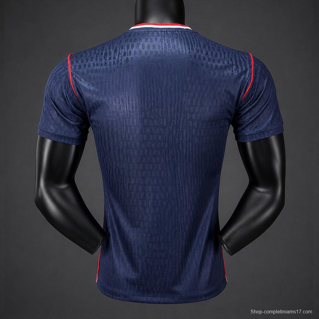 Player Version 26/27 PSG Navy Red Special Jersey