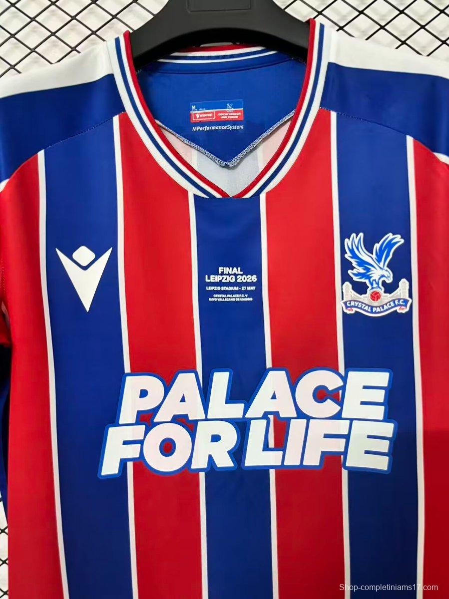 25/26 Crystal Palace Home Final Match Jersey