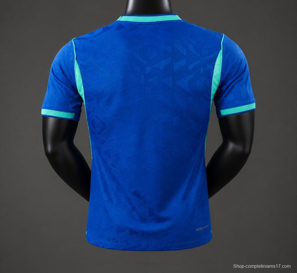 2026 Player Version Brazil Blue Jersey