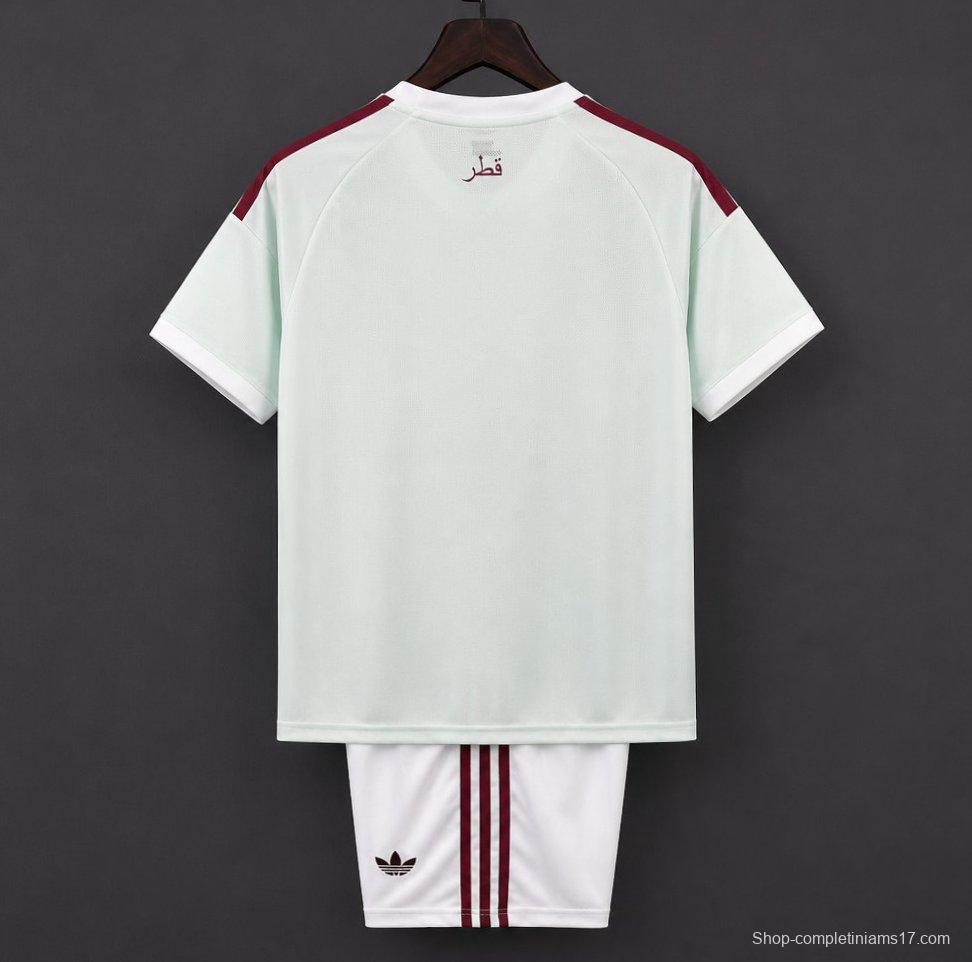 2026 Kids Qatar Away  Jersey