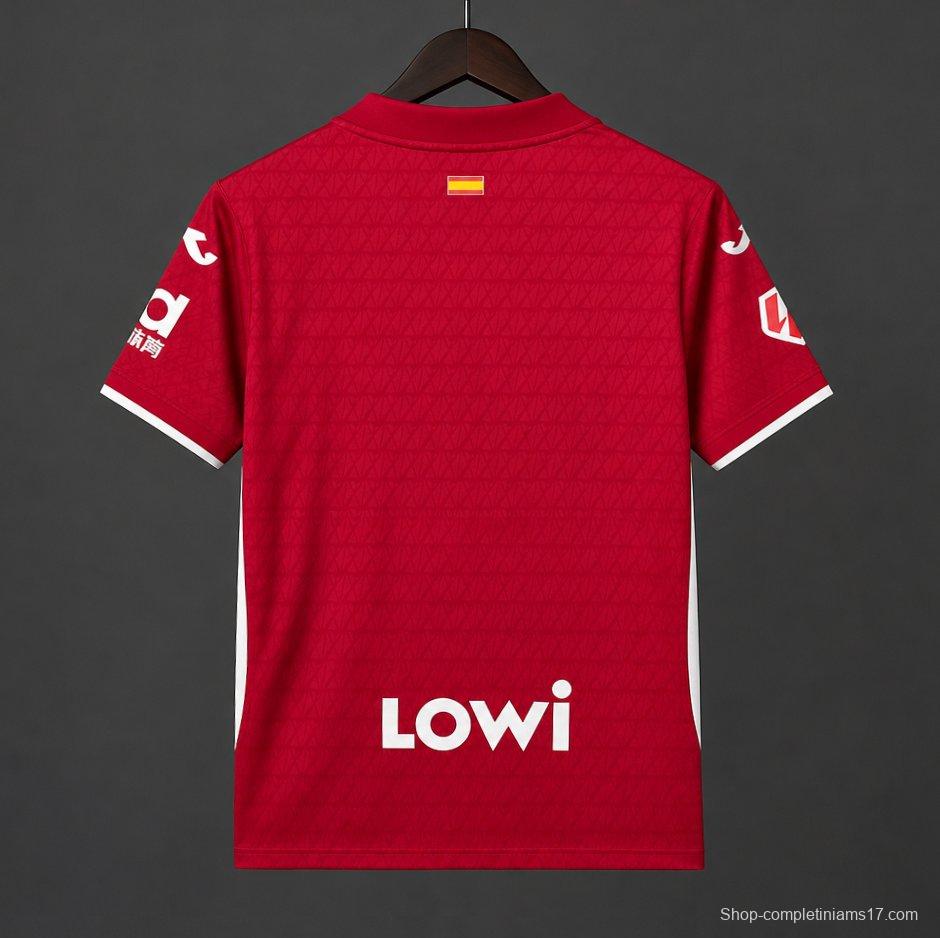 2627 Getafe CF Away Red Jersey
