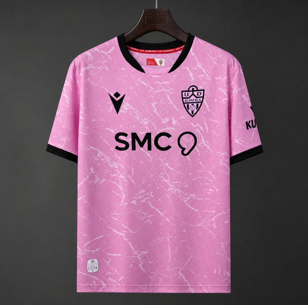 26/27 UD Almeria Away Pink Jersey