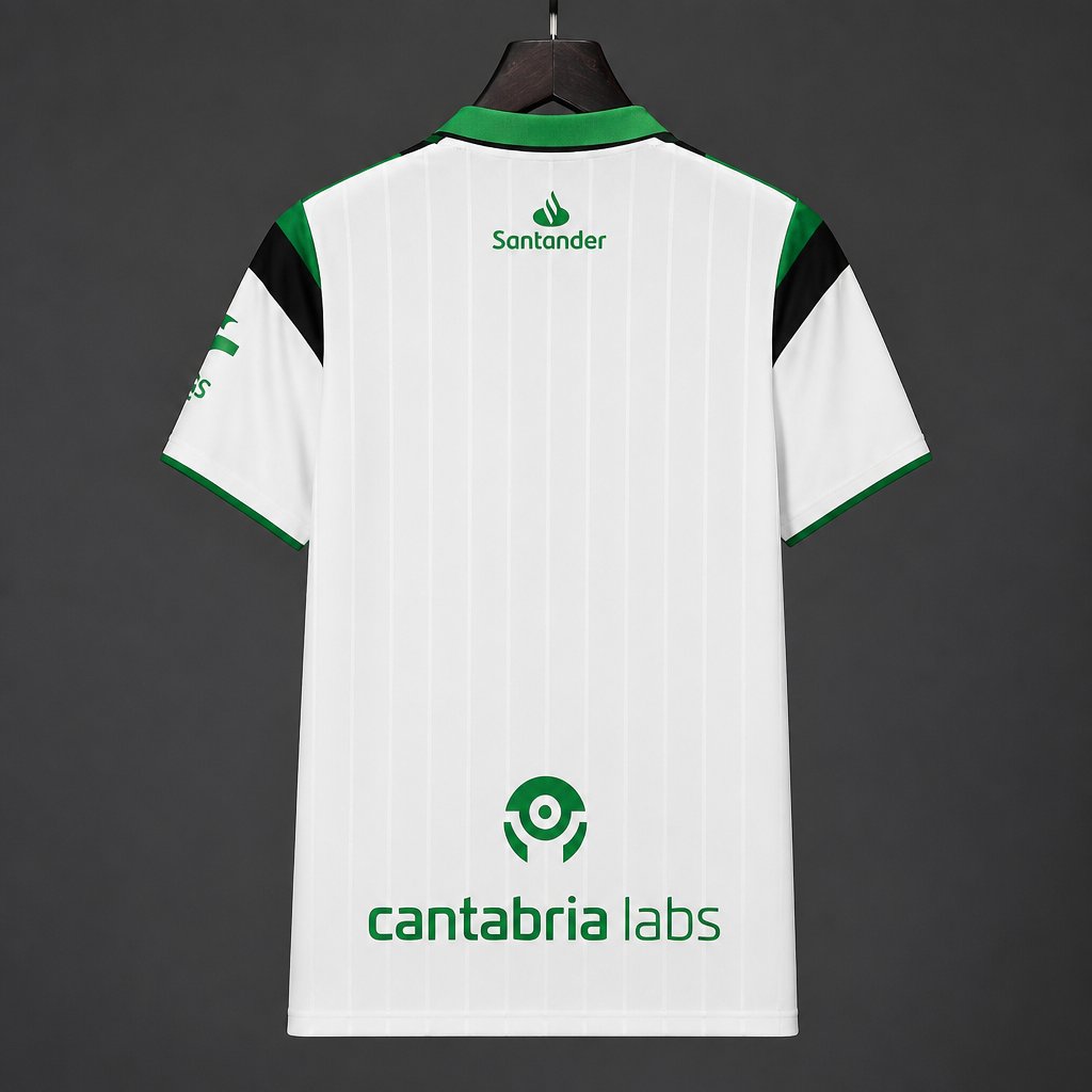 26/27 Racing de Santander Home White Jersey