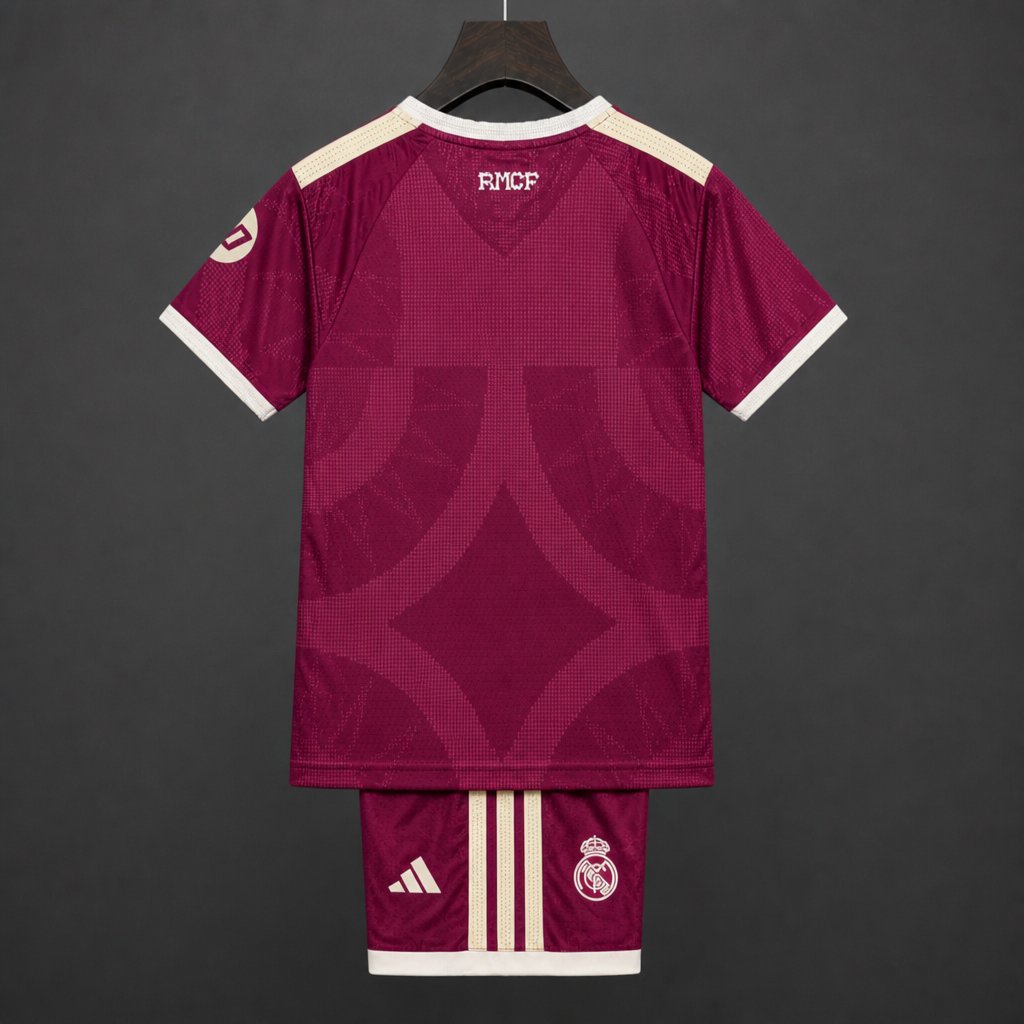 26/27 Kids Real Madrid Third Pink Jersey