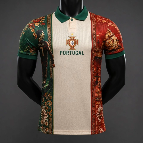 Player Version 2026 Portugal Special Edition Beige Jersey