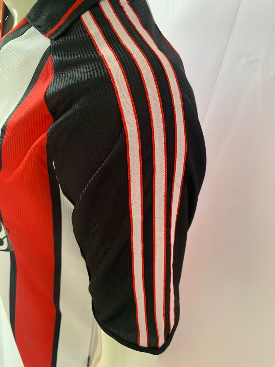 Retro 00/01 River Plate Away Red/White Stripes Jersey
