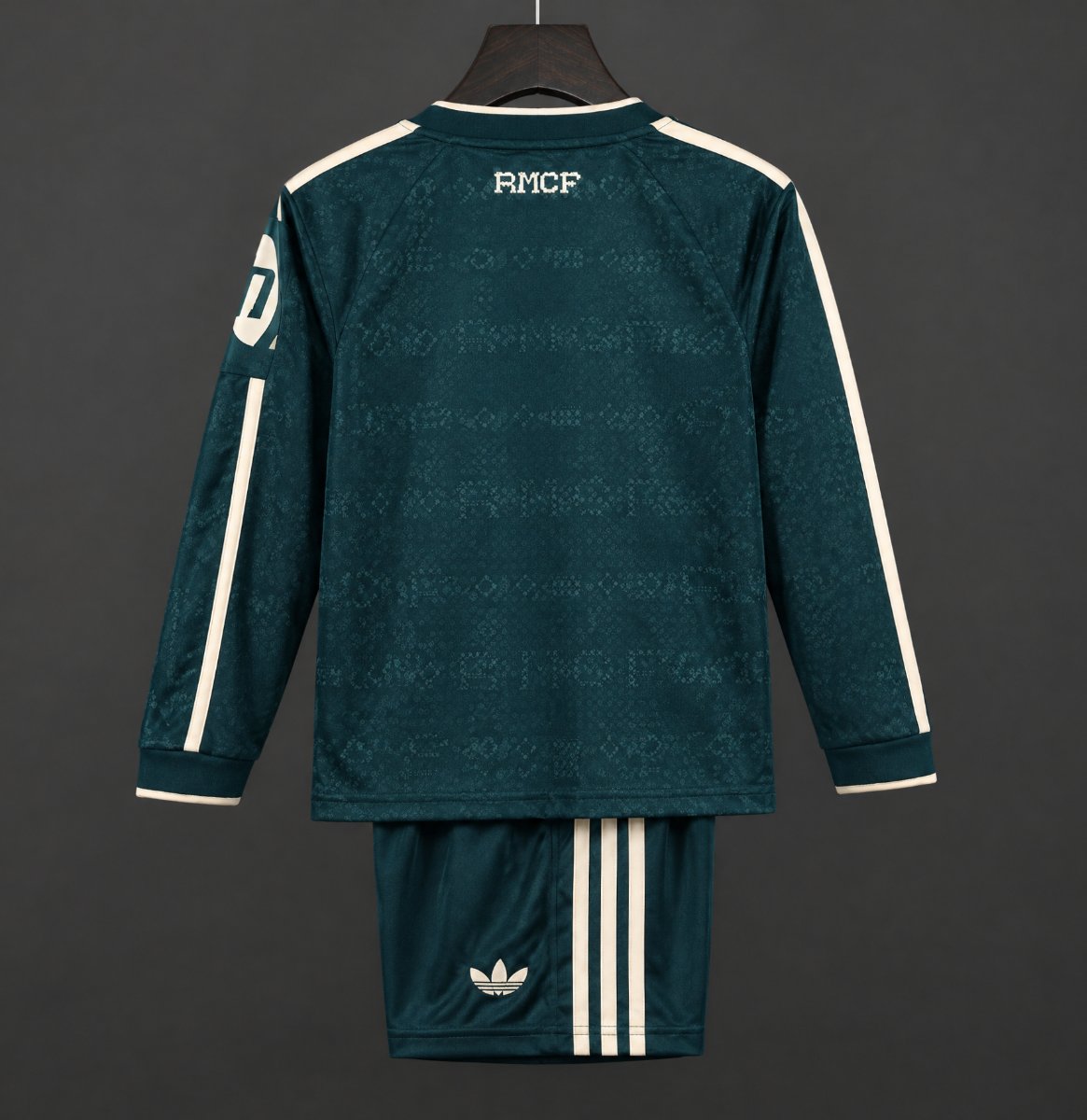 26/27 Kids Real Madrid Away Dark Green Long Sleeve Jersey